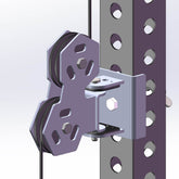 Rack Mounted Swivel Pulley
